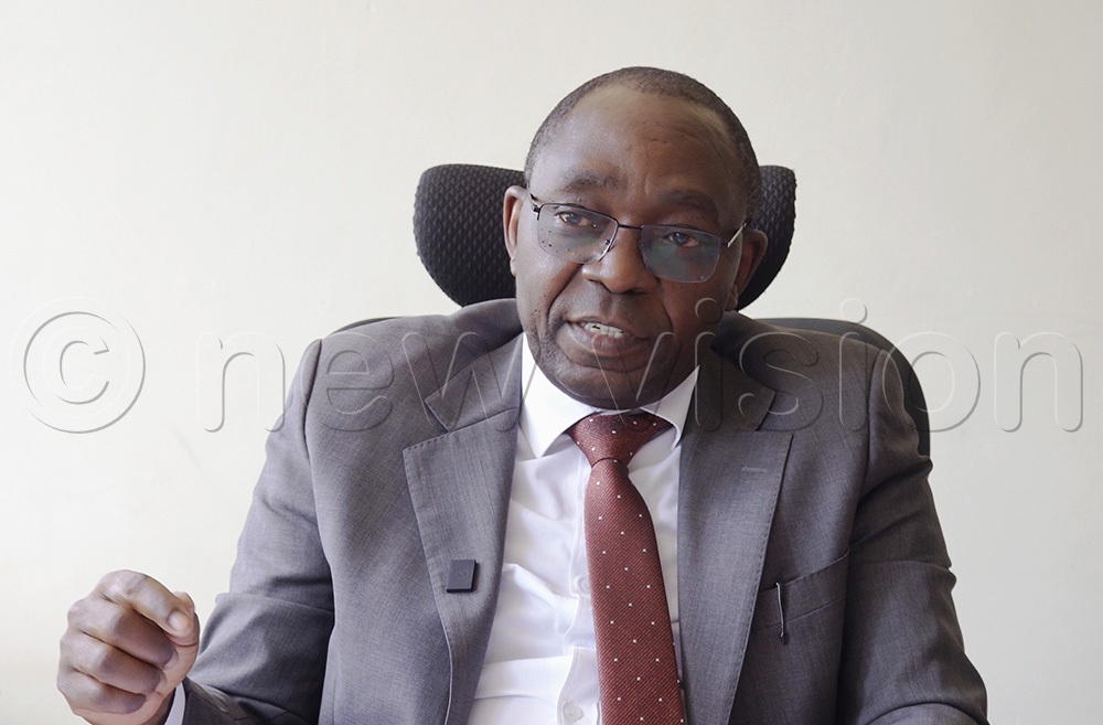John Makombo, the Commissioner for biodiversity management under the Uganda Wildlife Authority. (Photo by Julius Luwemba)