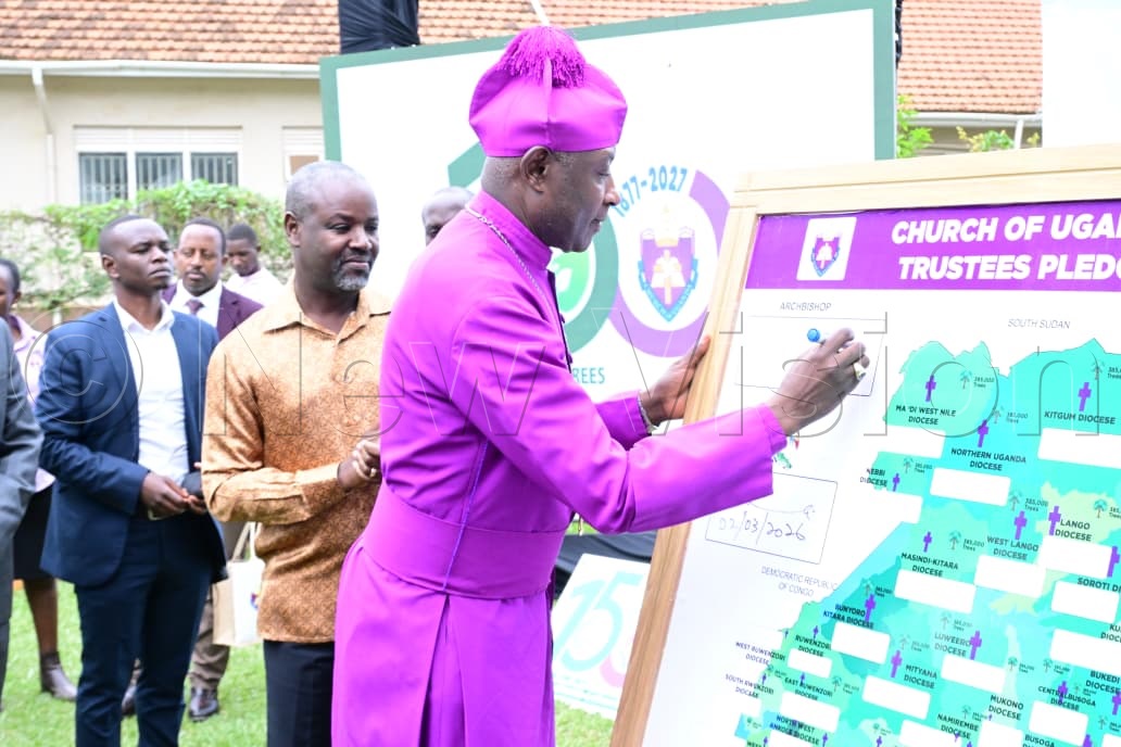 Archbishop Samuel Kaziimba Mugalu. (Credit: Mpalanyi Ssentongo)