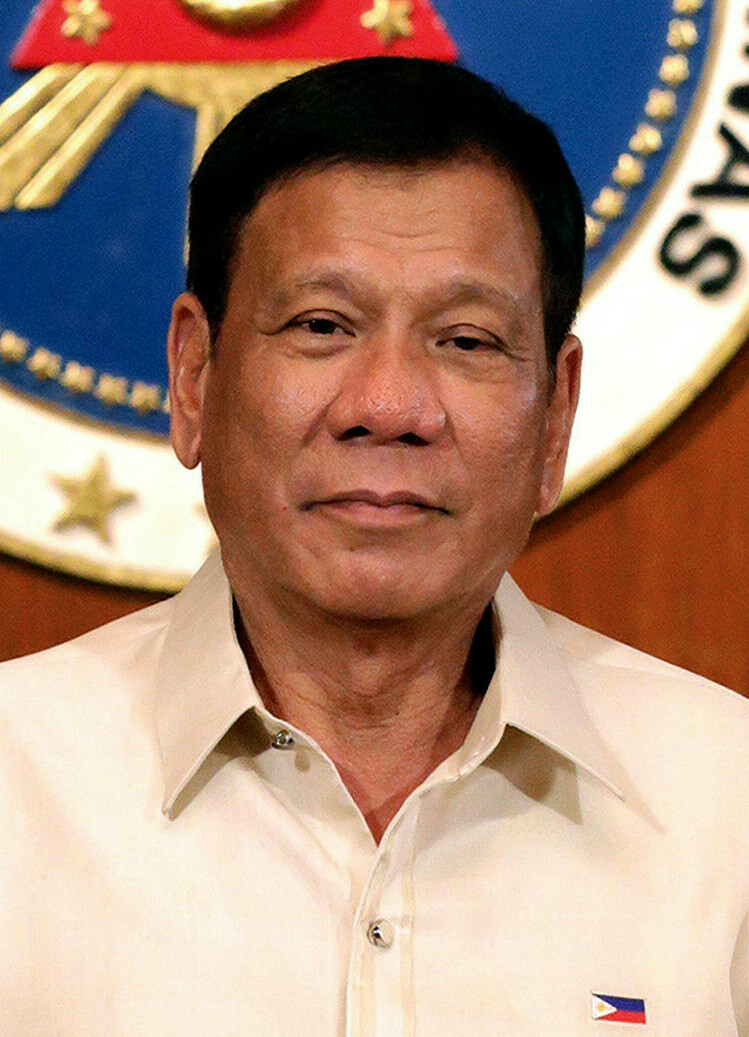 Former Philippine President Rodrigo Duterte 