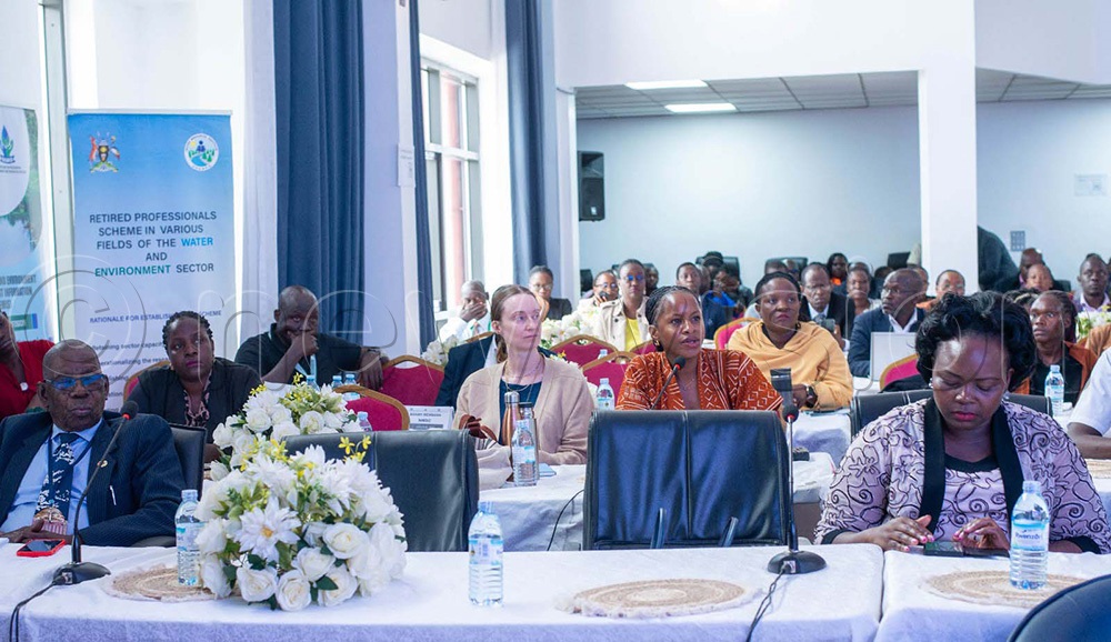 Some of the stakeholders during the 9th Uganda Water and Environment Week (UWEWK) at the water ministry headquarters in Luzira on 24th March 2026. (Photo by Juliet Kasirye)