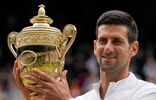 Djokovic n'ekikopo kya Wembledon