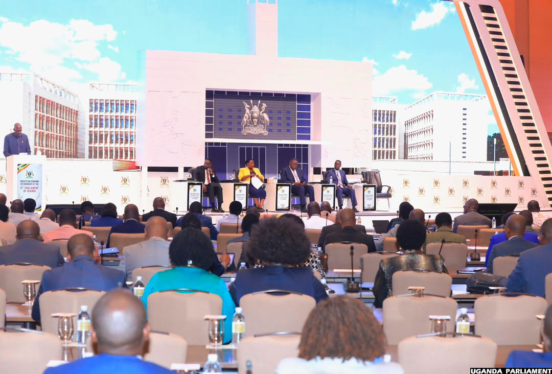 Prime Minister Robinah Nabbanja and Leader of Opposition in Parliament Joel Ssenyonyi were in attendance.