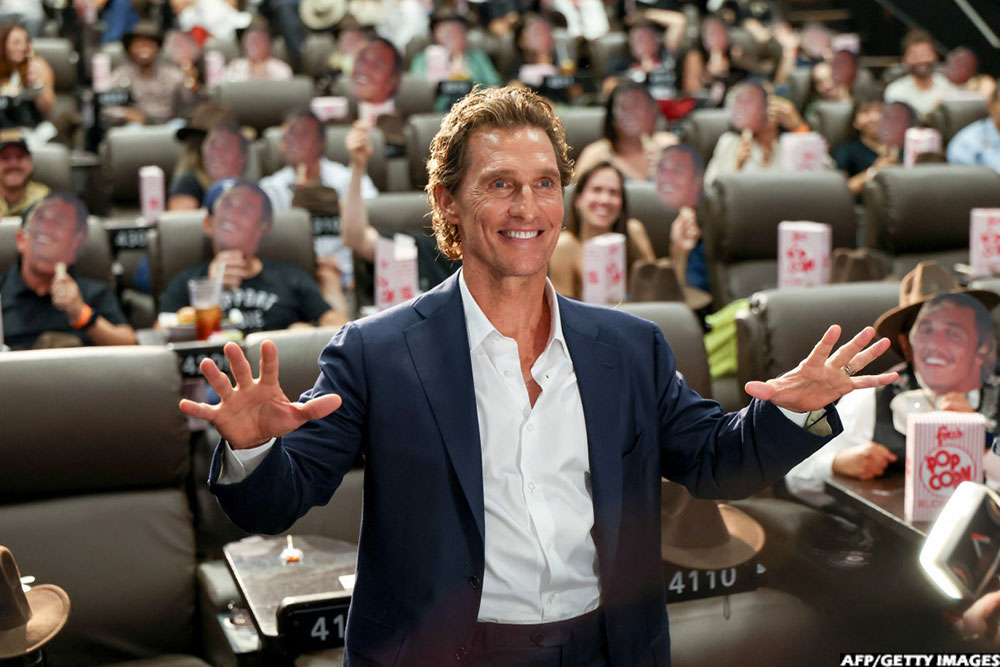 Matthew McConaughey on his sweet return to the big screen