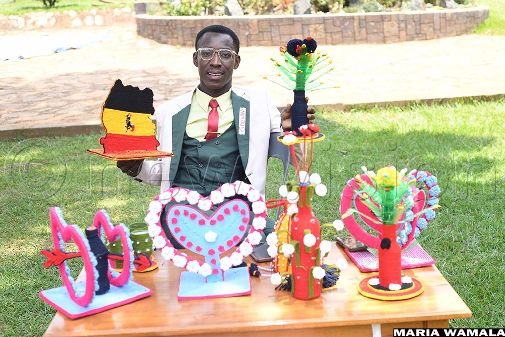 Godwin Kule, 24-years old Echo Champion from Fort Portal.(Photo by Maria Wamala)