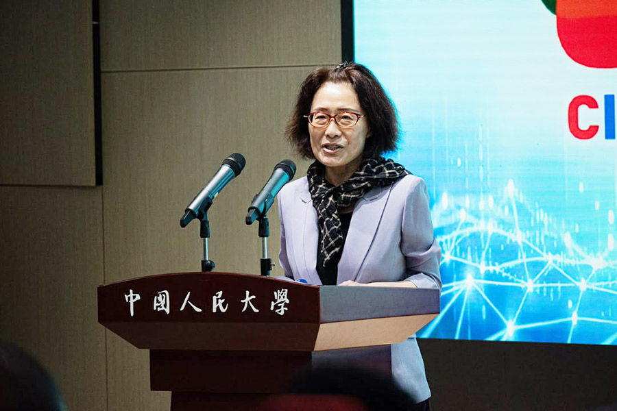 Tong Xiaoling, the Vice President of CPDA