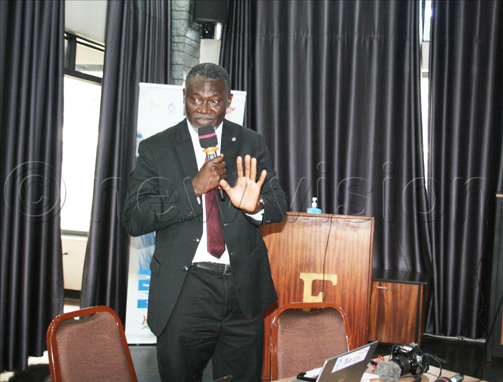 Dr Aggrey Ngobi from the office of the Prime Minister