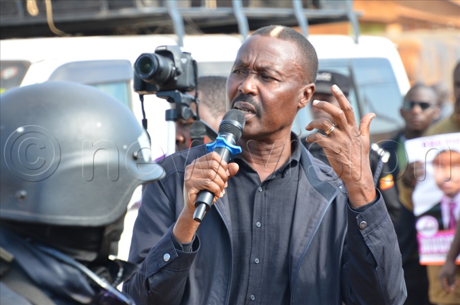Alliance for National Transformation (ANT) presidential flag-bearer Mugisha Muntu. (All Photos by Stuart Yiga)