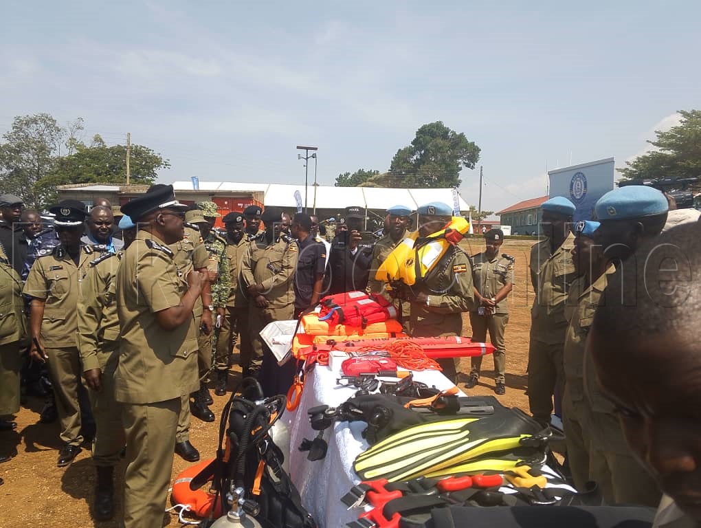 Omuduumizi wa Poliisi mu ggwanqga ng'ayogera