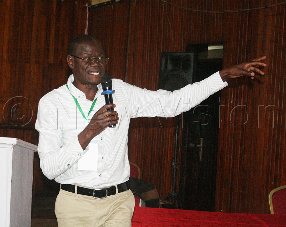 Dr Ochieng Odede of DMS. (Photo by Maureen Nakatudde)