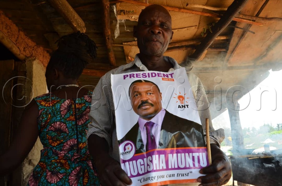 Some of Mugisha Muntu's supporters during the Kamwenge district rally. (All Photos by Stuart Yiga)