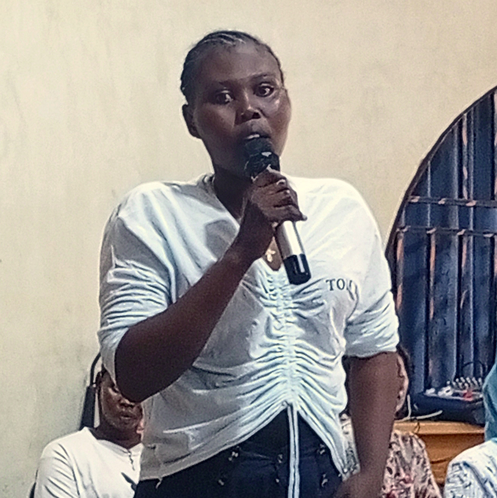 A South Sudanese refugee speaks to the issue of language barriers.