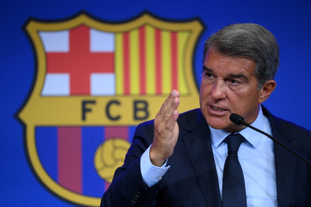 Laporta says Barcelona finances 'dramatic' but future bright New