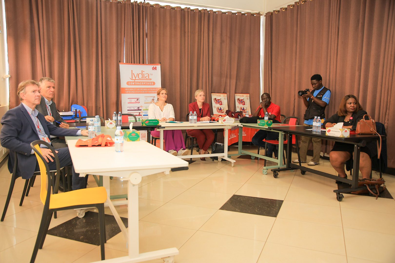 Guests share insights during the ACTUATE programme engagement at the Bunga warehouse.