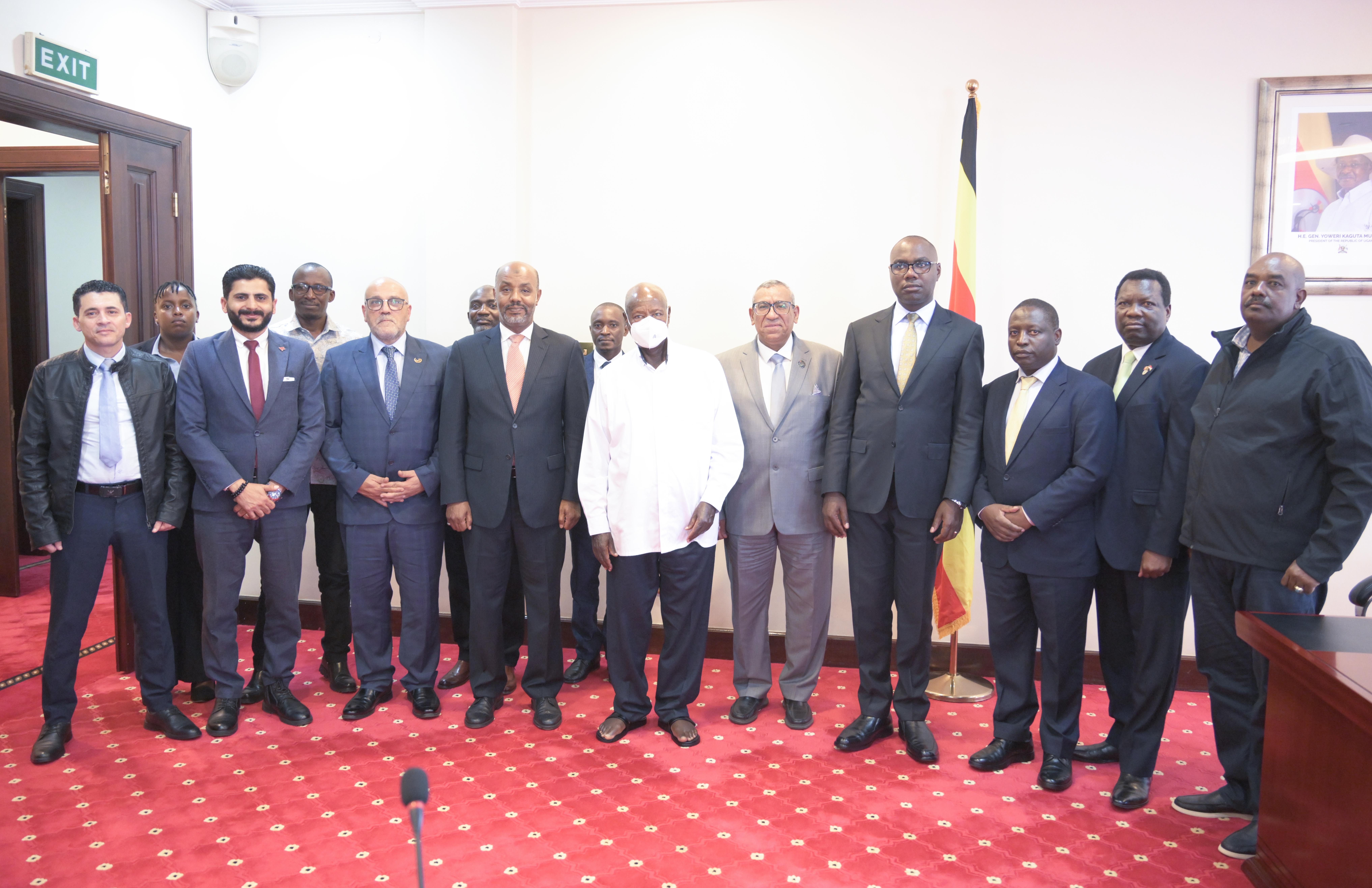 A release from the Presidential Press Unit states that Museveni identified affordable electricity as a critical requirement for industrialisation and economic competitiveness, urging investors to consider opportunities in power generation. (PPU Photos)