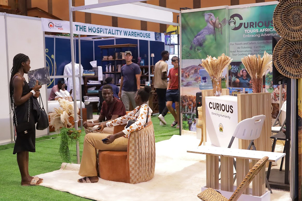 Destination Uganda being sold as a Hospitality Ware House at Speke Resort Munyonyo during POATE 2026. (Courtesy)