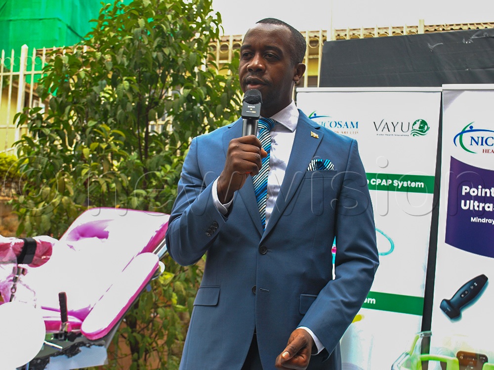 Dr Charles Ayume, the state minister in charge of primary healthcare. (Photo by Jovita Mirembe)
