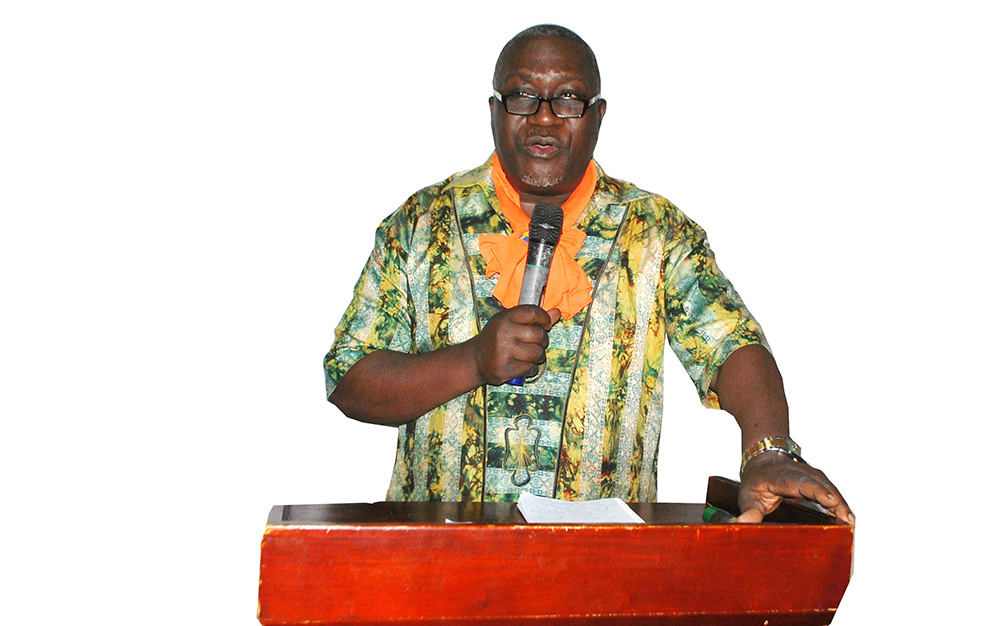 Mondo Kyateka Assistant Commissioner Youth and Children's Affairs, Ministry of Gender, Labour and Social Development. (Photo By Jovita Mirembe)