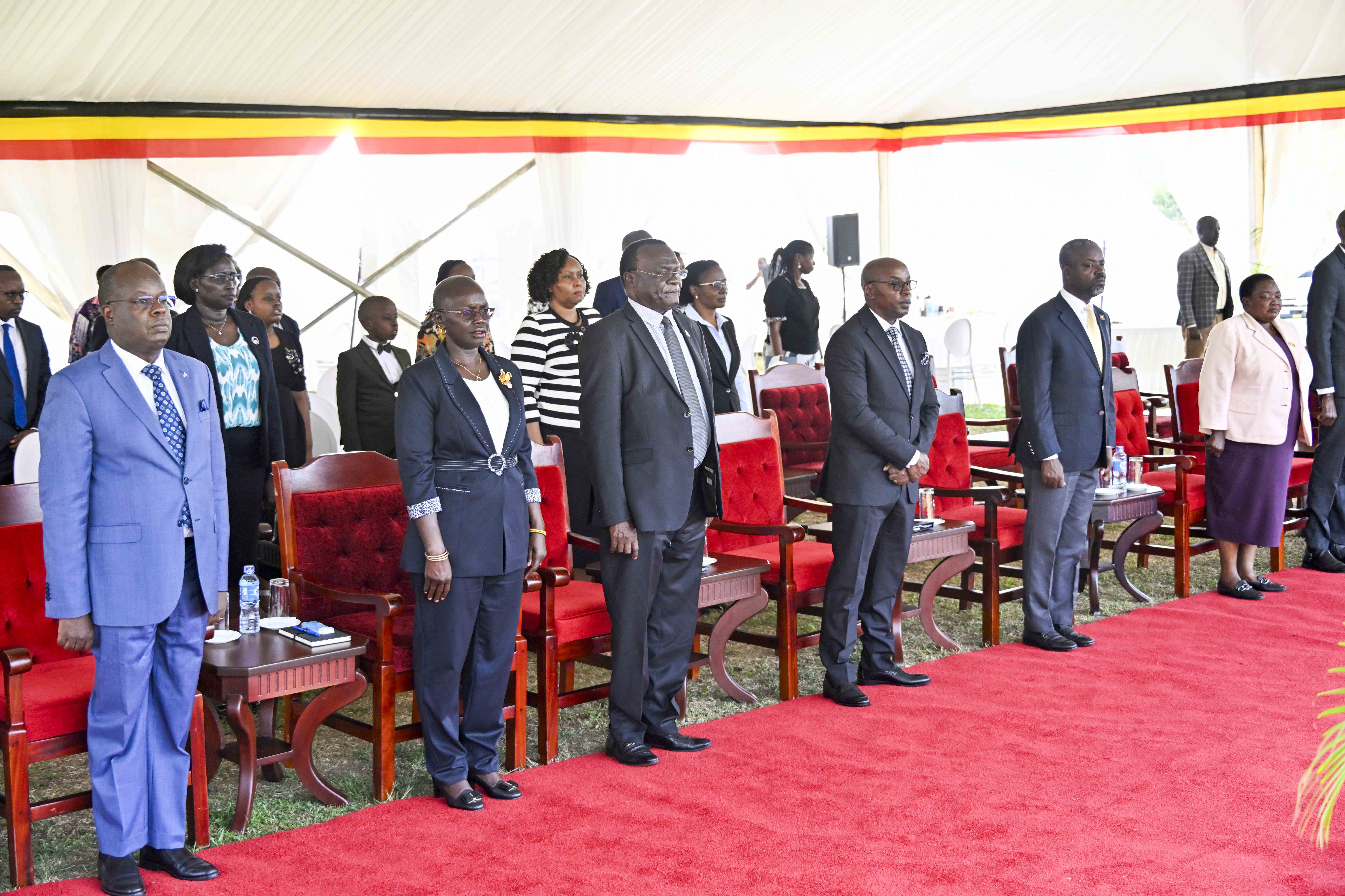 Omukoro gw'okurahiza Ishe-Abaramuzi omusya ogubaire omuri Kisozi...(PPU Photo)