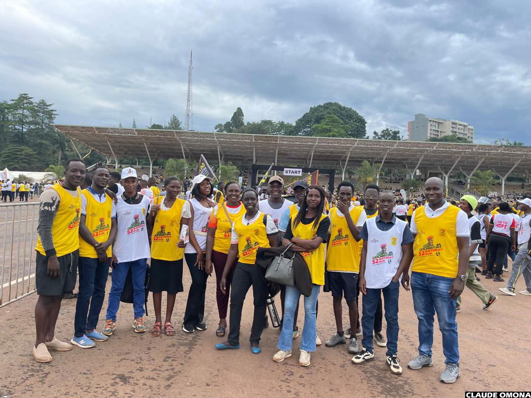 A section of delegates from the Lango Cultural Institution who participated in the MK Birthday Run in Kampala