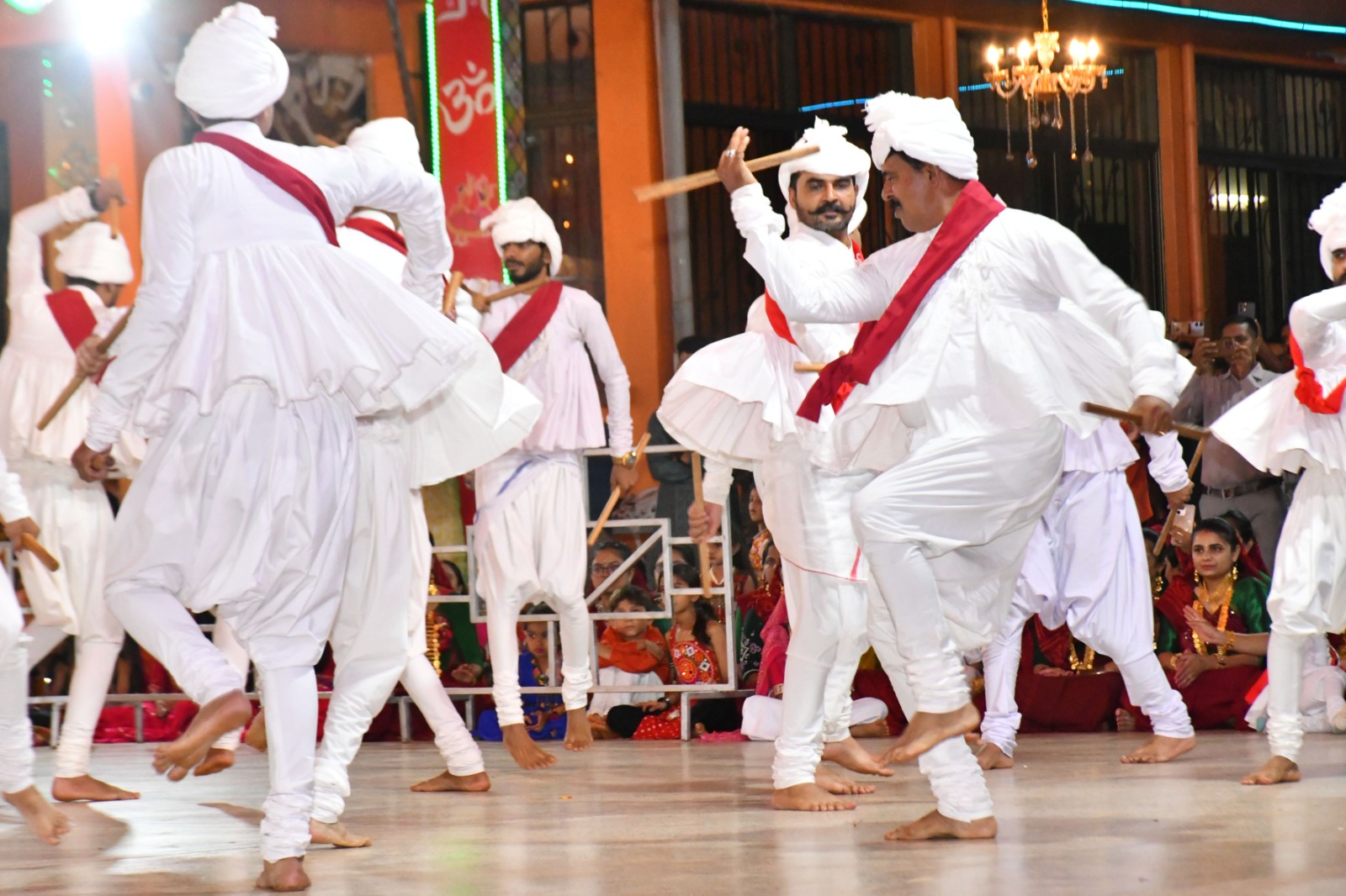 The men put up quite a spectacular performance. Photo by Donald Kirya 