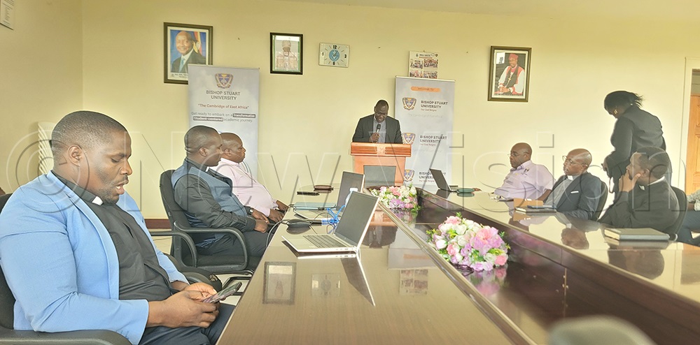 Rev. Canon Edison Abasa, the Ankole Diocesan Secretary. (Credit: Annita Matsika)