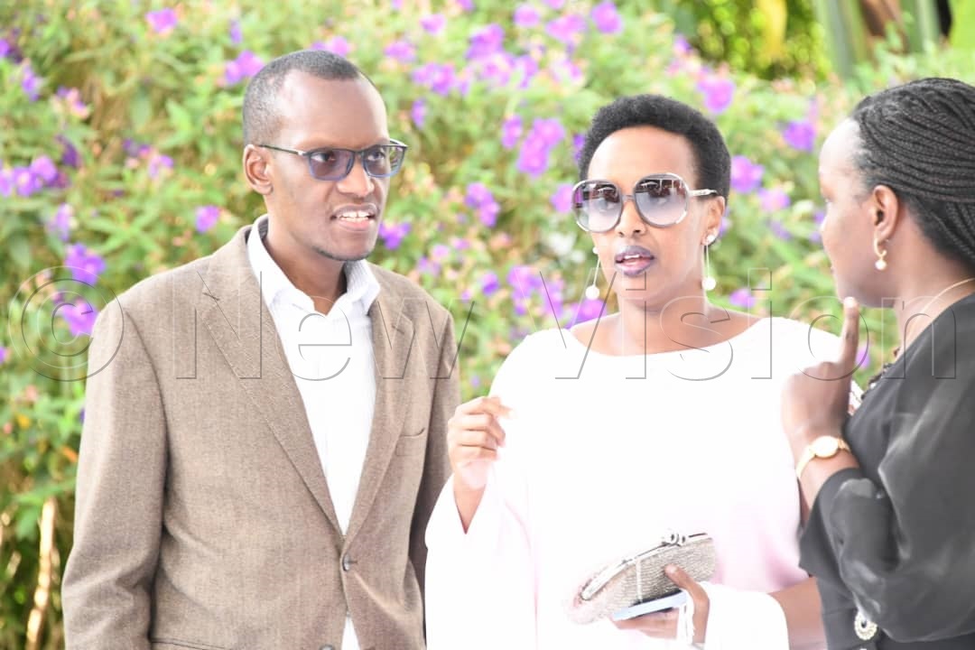 Edwin Karugire with Natasha Karugire.