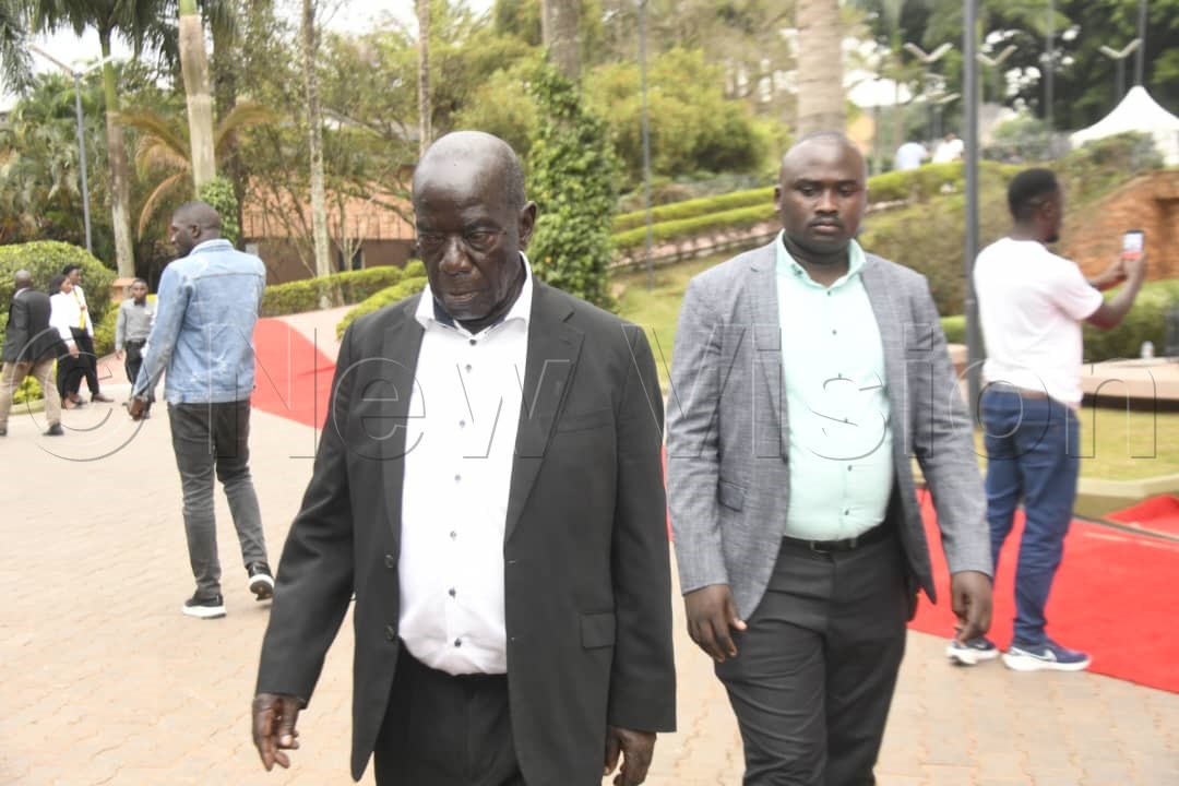 Former Vice president Edward Kiwanuka Ssekandi.