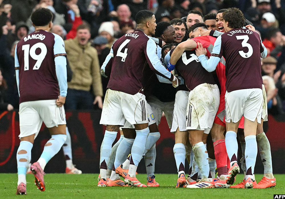 The Birmingham-based club have shrugged off their status as sleeping giants since Emery's arrival just over three years ago. (Credit: AFP)