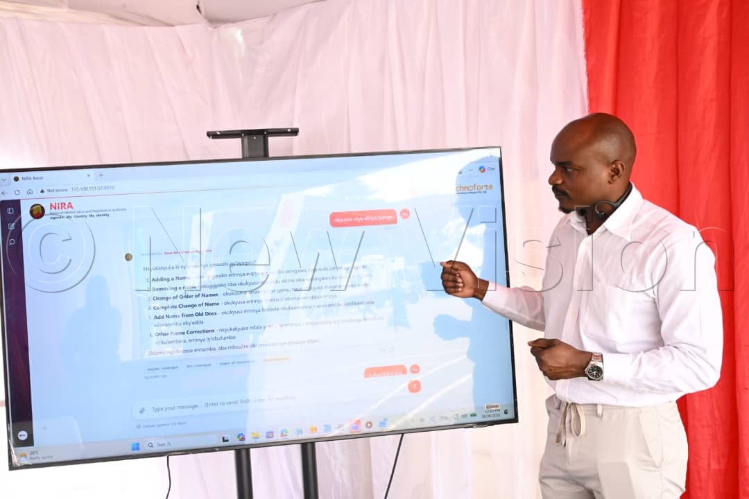 The system combines smart cards with biometric identification to enable students to use one card to access different services within an institution, including the library, bookshop and cafeteria. (Credit: Ponsiano Nsimbi)