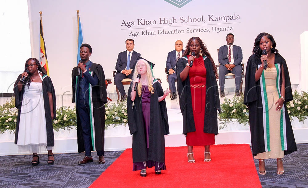 Some of the Aga khan high school graduates at the event held on May 25th, 2026. (Credit: Bridget Ahurira)