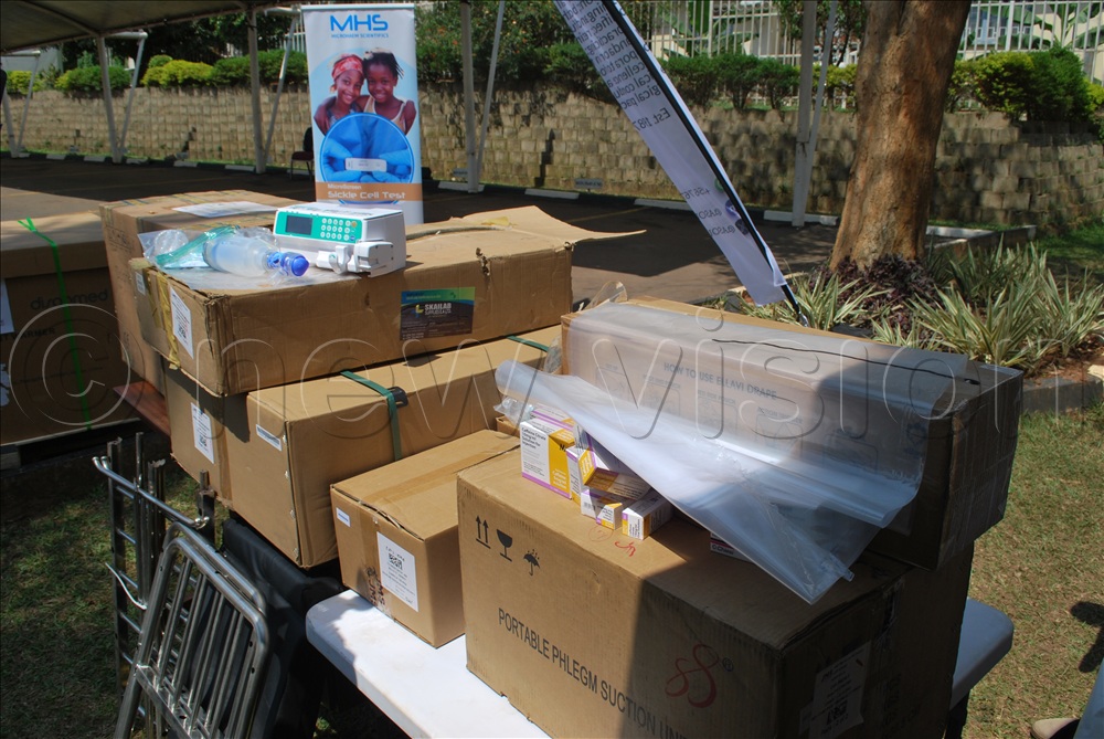 Some of the medical supplies