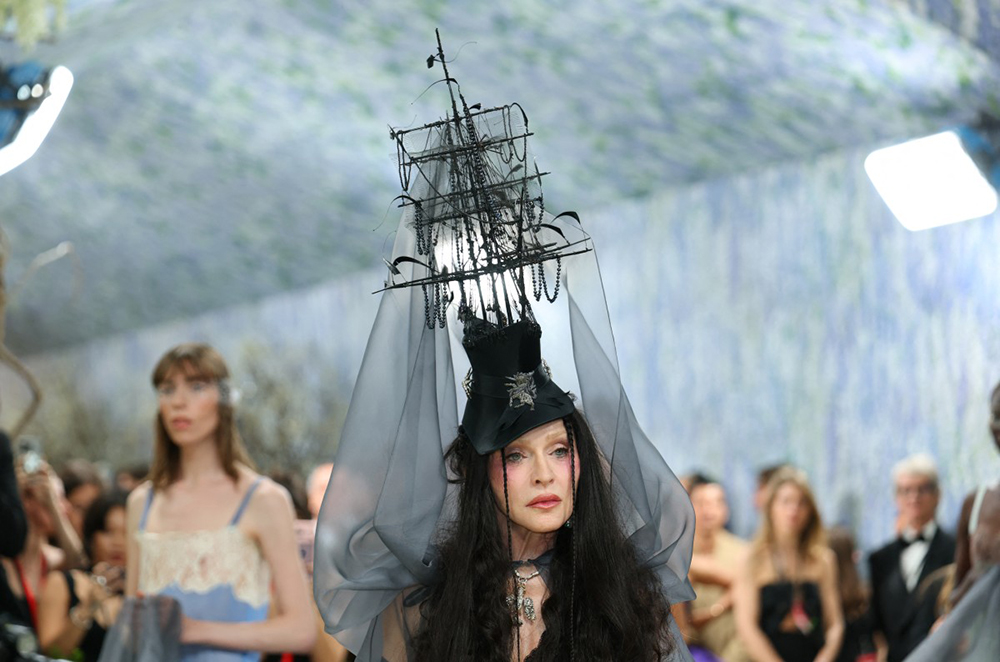 US singer-songwriter Madonna arrives for the 2026 Met Gala celebrating "Costume Art" at the Metropolitan Museum of Art, in New York, on May 4, 2026. (AFP)