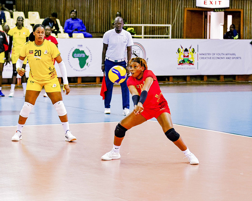 Uganda advanced to the quarterfinals of the 2026 CAVB Women’s African Nations Volleyball Championship after beating the Democratic Republic of Congo (DRC) 3-0. (Courtesy Photos)
