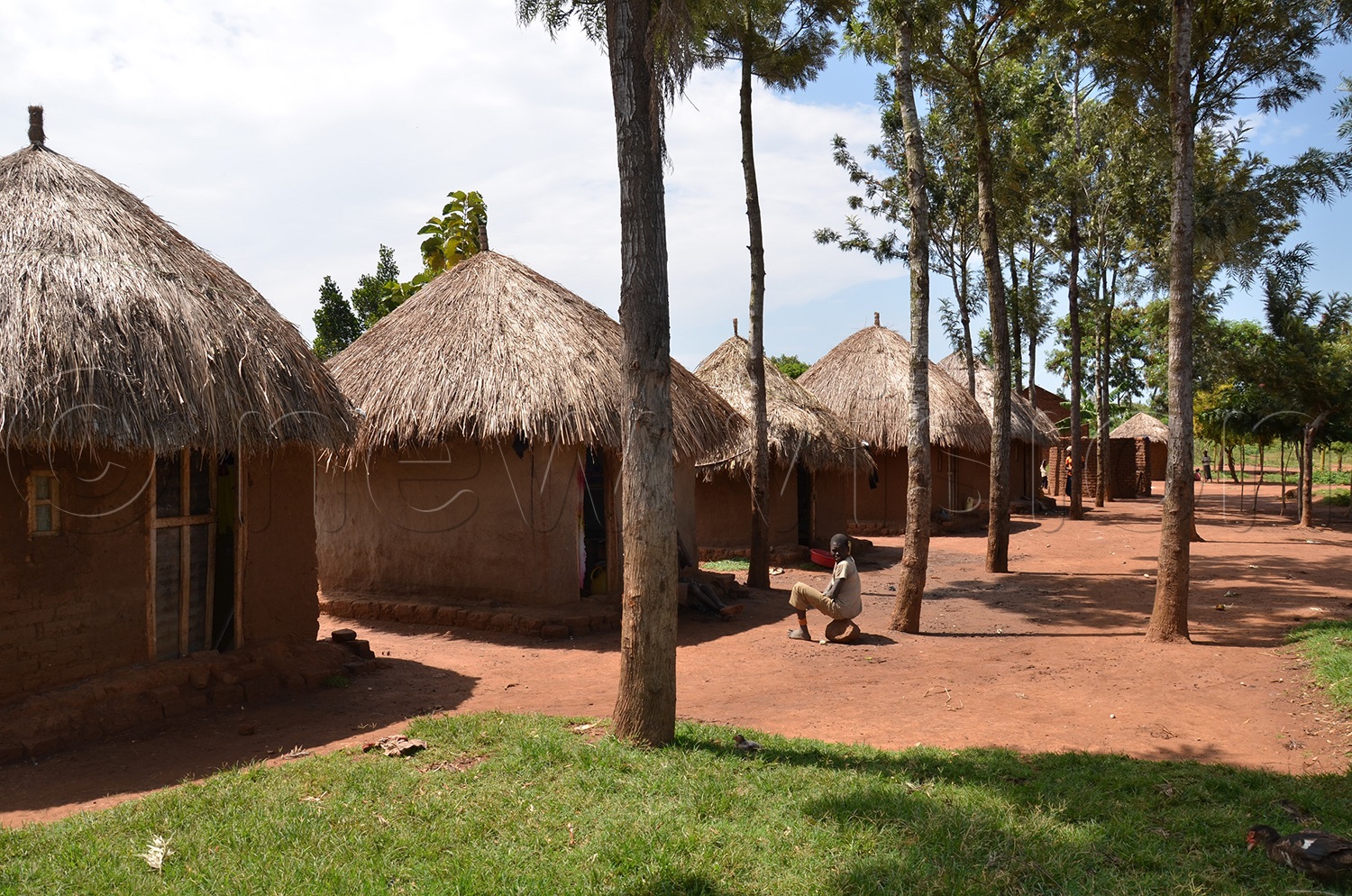 The section that houses Hasahya's children. Photo by Faustine Odeke