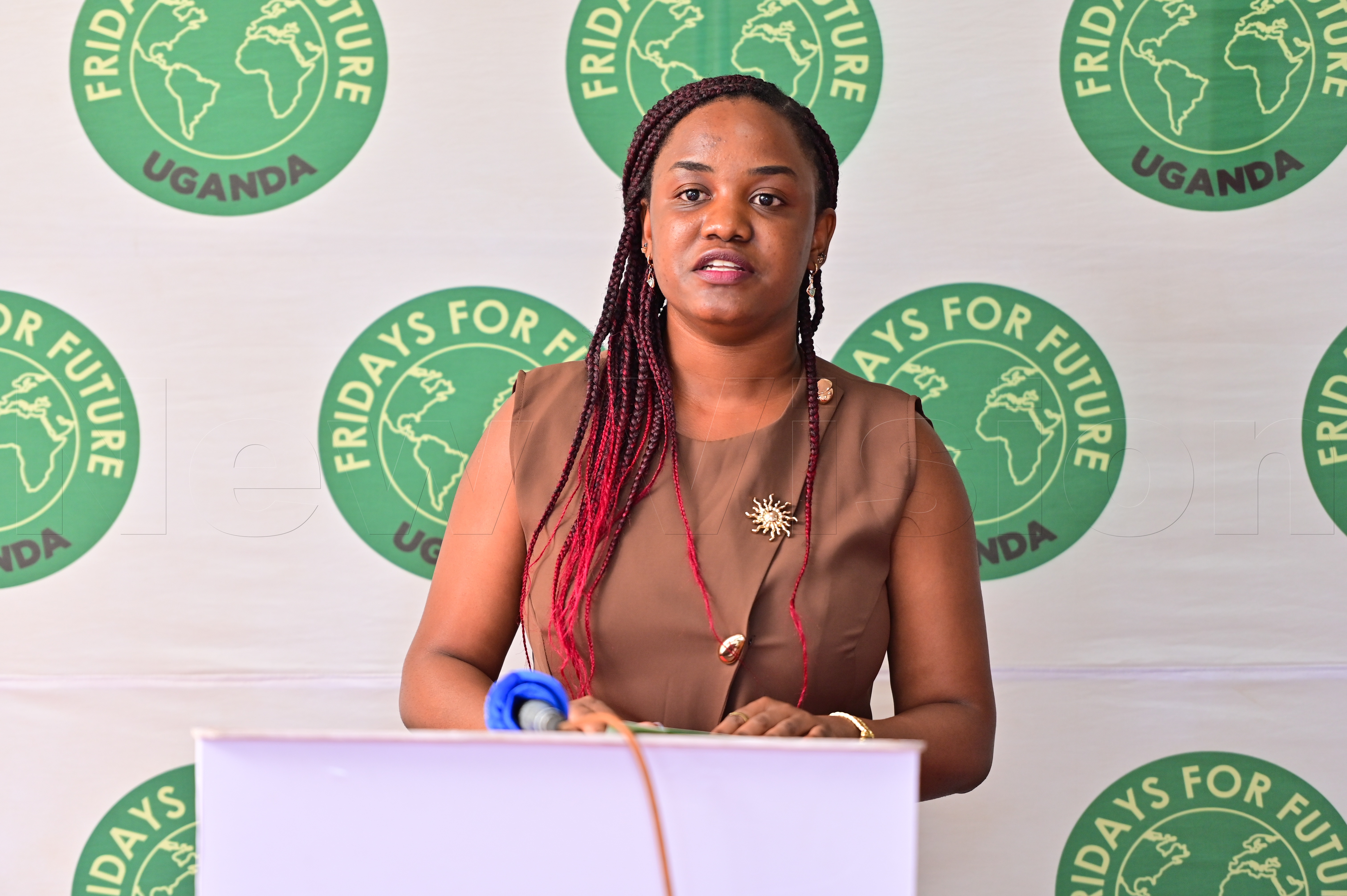Resty Mubiiwa Ndholorwa, programme manager at Fridays for Future Uganda