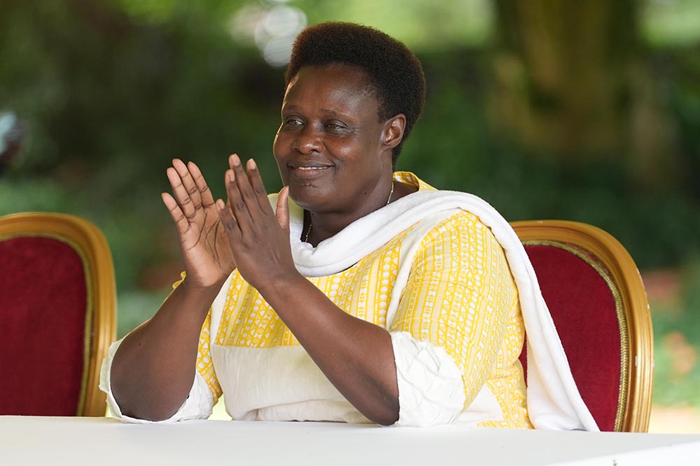 Vice President Jessica Alupo was in attendance during the National Resistance Movement (NRM) Parliamentary Caucus on Friday.