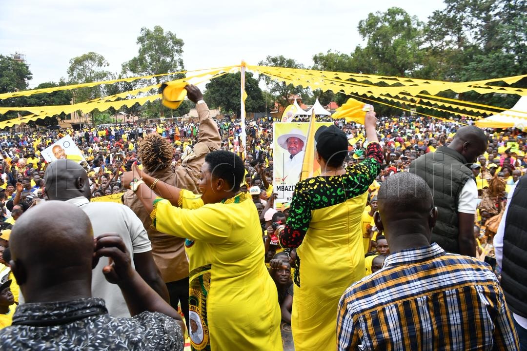 Sipiika ne banna NRM Nga bakunga Abasiraamu e Jinja