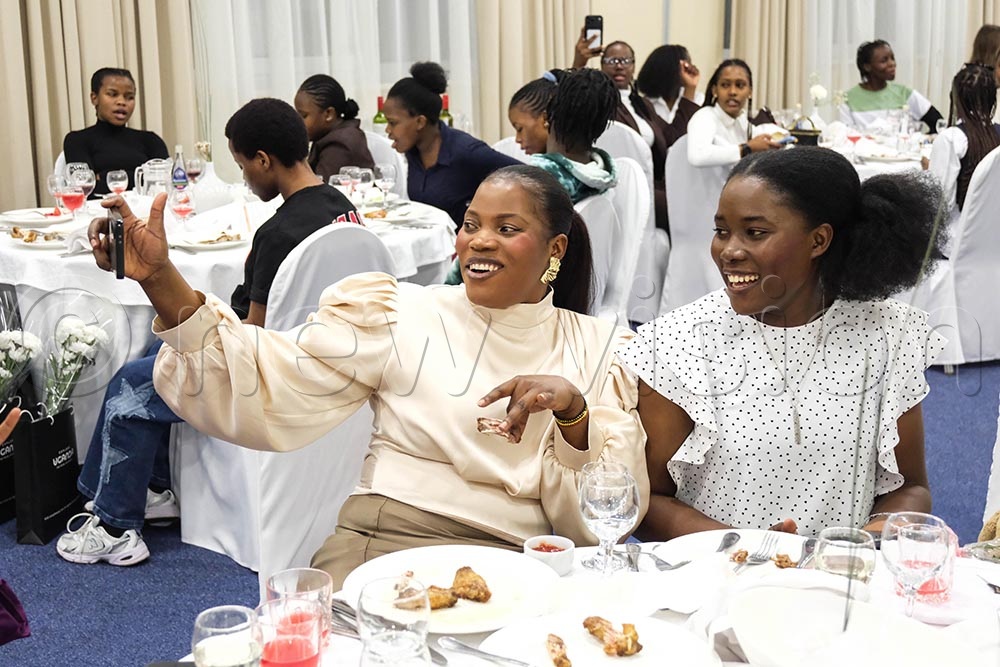 Guests attending the celebration of International Women's Day in Yelabuga, Tatarstan-Russia, on March 8 2026.