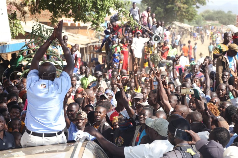 Nandala cited the poor state of trunk roads used to transport minerals out of the region, lack of electricity locally despite power exports to neighbouring countries, and what he described as unequal development priorities. (All Photos by Alfred Ochwo)
