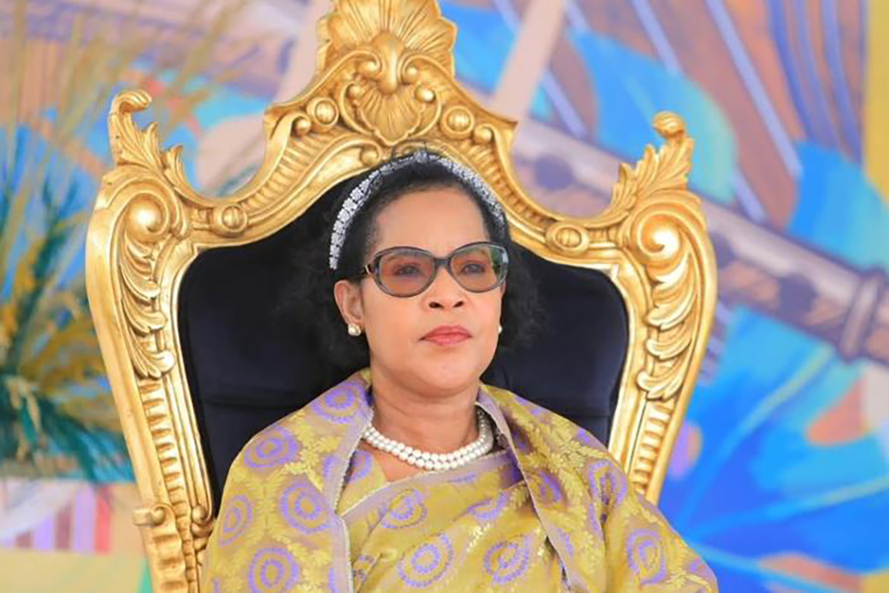 Kamurasi also praised the former Queen Mother, Best Kemigisa (Pictured), for raising and guiding Oyo, whom he described as a champion of the HIV fight who loved Tooro and its people. (File Photo)