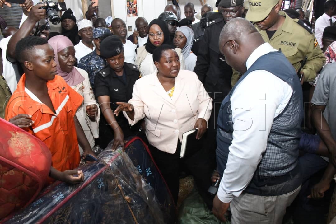 PM Nabbanja during the inspection. (File/Mpalanyi Ssentongo)