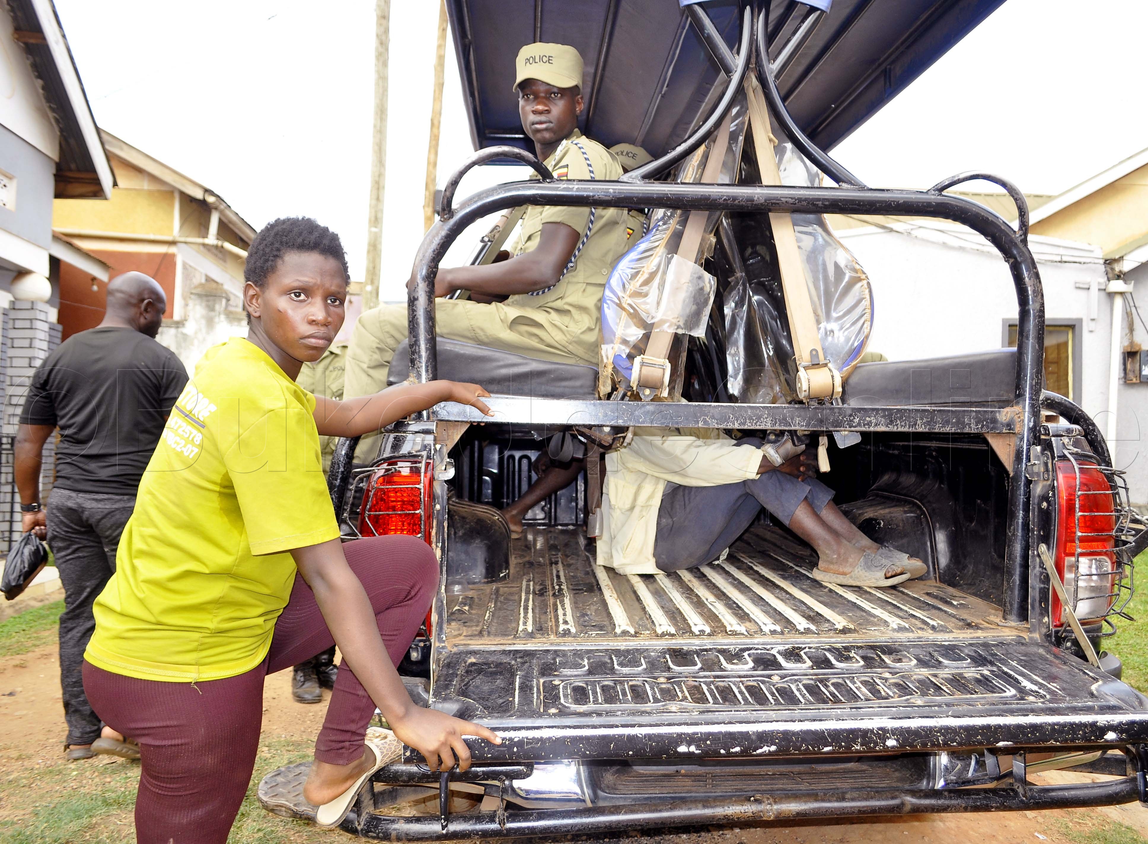Poliisi ng'etwala Namutebi