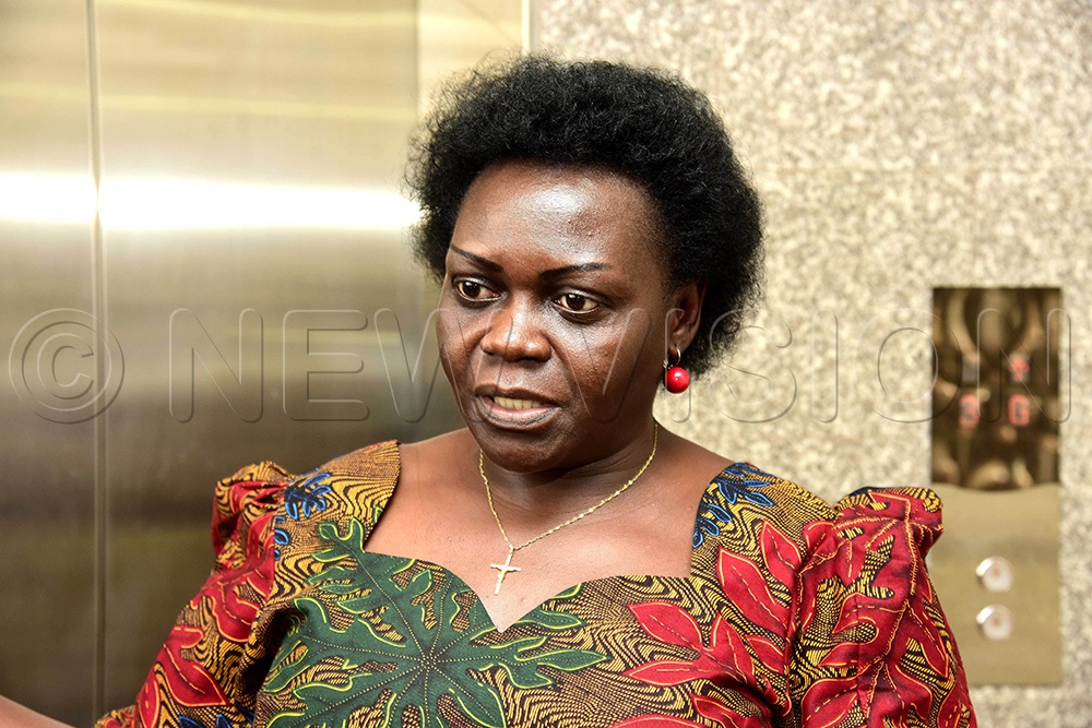 Tororo Woman MP Sarah Opendi (NRM).