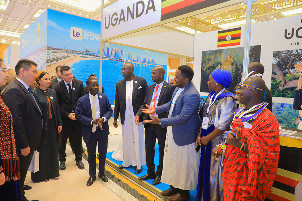 Team Uganda at the International Tourism Exhibition and Conference Turkmen Travel 2026. (Courtesy)