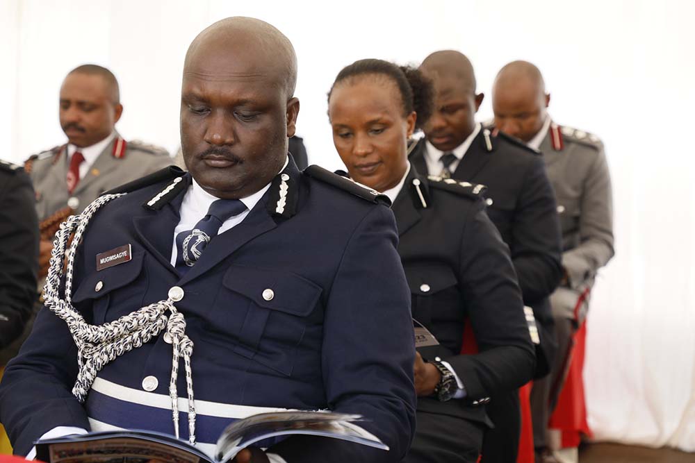 Bamwe ahari ba kamanda abashohora...Courtesy Photo