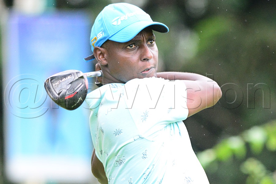 Edgar Muzahura registered one of the shocks of the tournament. Photo by Michael Nsubuga