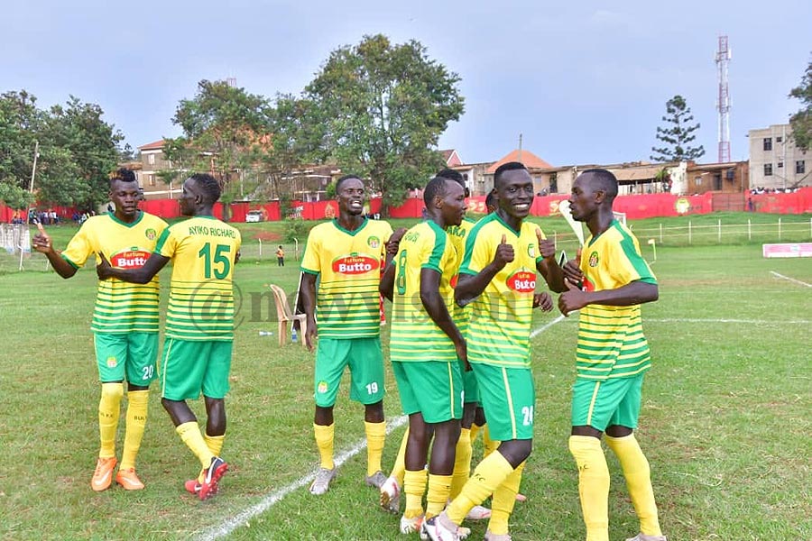 Oketch scores a wonder goal as BUL FC thrash Wakiso Giants Oketch scores a wonder goal as BUL FC thrash Wakiso Giants