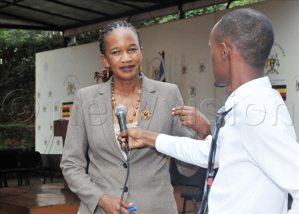 Esther Anyakun the Minister of State, Labour, Employment and Industrial Relations 