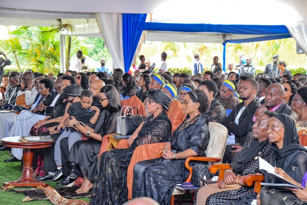 The royals during the send-off ceremony at St. John&rsquo;s Cathedral in Kabarole on Saturday, September 12.