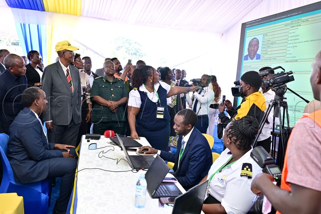 URA Commissioner General John Musinguzi Rujoki during the registration. (Credit: Miriam Namutebi)